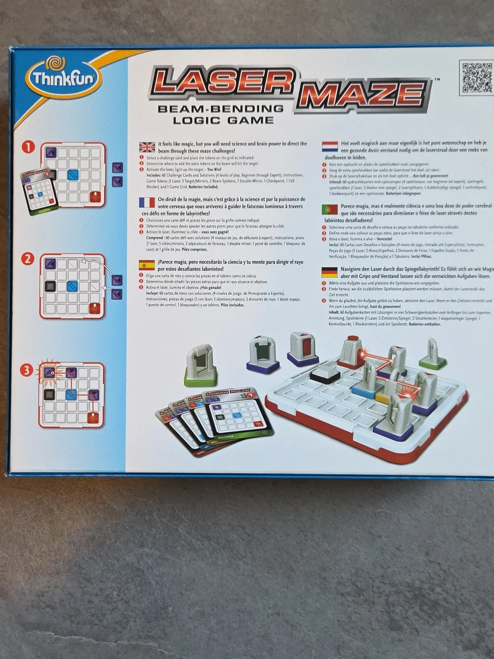 Think Fun Laser Maze (Class 1) Brain Game and STEM Toy for Age 8+